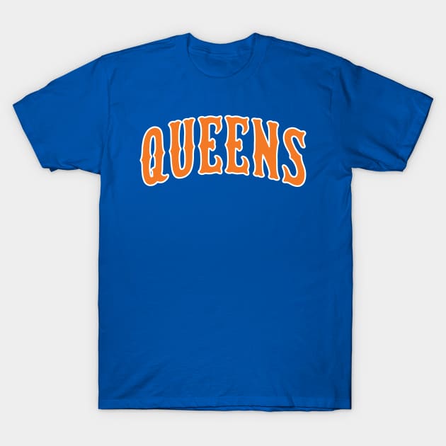 Queens 'New York' Baseball Fan: Represent Your Borough T-Shirt T-Shirt by CC0hort
